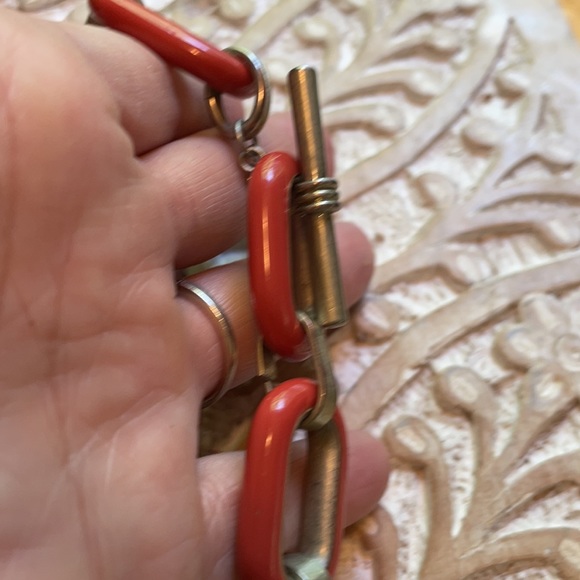 Vintage MATCHING SET Talbots chain link necklace AND BRACELET - Picture 5 of 7